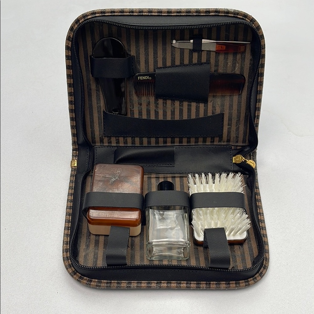 Authentic Fendi Men's Vintage Grooming Kit